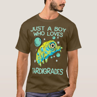Gewoon een jongen die van Tardigrades houdt T-shirt