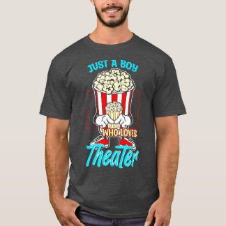 Gewoon een jongen die van theater houdt t-shirt