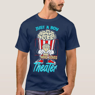 Gewoon een jongen die van theater houdt t-shirt