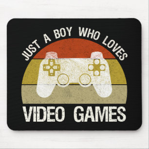 Gewoon Een Jongen Die Van Videogames Houdt Muismat