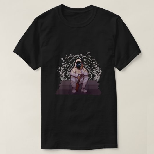 Gewoon een jongen met een ukulele BoyWithUke T-shirt (Design voorkant)