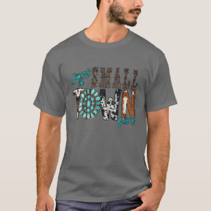 Gewoon een klein stadje Western Koeienhuid Zuid-Vi T-shirt