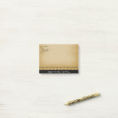 Gewoon een kleine opmerking - stijl | School Post-it® Notes (Op bureau)