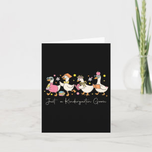 Gewoon een kleutergans terug naar school eerste da kaart