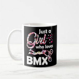 Gewoon een liefhebber van BMX Biking Biker Koffiemok