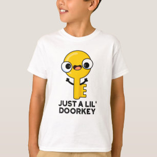 Gewoon een lil door een sleutelhanger, Funny Dorky T-shirt