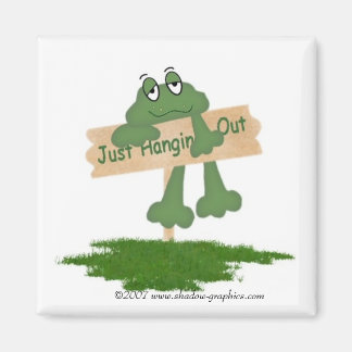 Gewoon een magneet ophangen