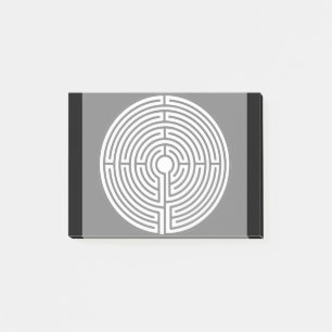 Gewoon een Maze op Black Post-it® Notes