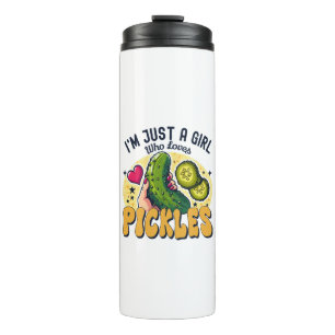 Gewoon Een Meis Dat Van Augurken Houdt - Grappige  Thermosbeker