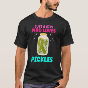 Gewoon Een Meis Die Van Augurken Houdt Inmaken Ve T-shirt
