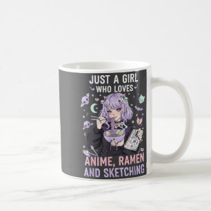 Gewoon Een Meisje Dat Anime Ramen En Schetsen Ma L Koffiemok
