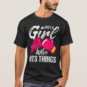 Gewoon een meisje dat dingen haat die vrouwen stra t-shirt