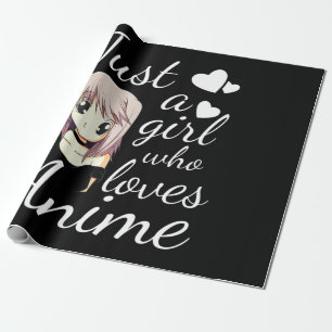 gewoon een meisje dat dol is op schattige feestjes cadeaupapier