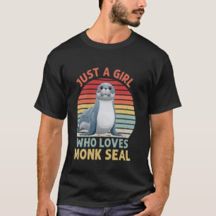 Gewoon een meisje dat houdt van Caribbean Monk Sea T-shirt