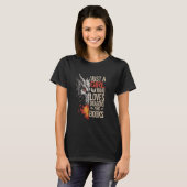 Gewoon een meisje dat houdt van draken en boeken 1 t-shirt (Voorkant volledig)