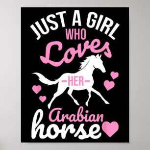 Gewoon een meisje dat houdt van het Arabische paar Poster