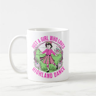 Gewoon een meisje dat houdt van Highland Dance cad Koffiemok