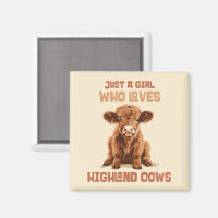 Gewoon een meisje dat houdt van Highland Koeien