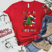 Gewoon een meisje dat houdt van kerst T-shirt