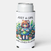 Gewoon een meisje dat houdt van Planten gepersonal (Seltzer Voorkant)