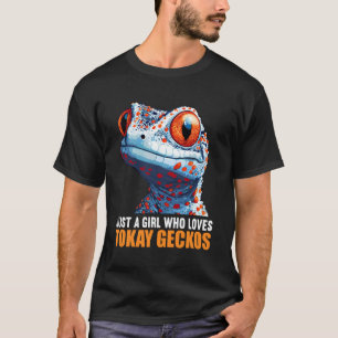 Gewoon een meisje dat Tokay gekko's leuk vindt. To T-shirt
