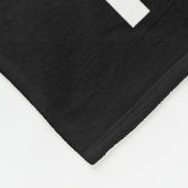 Gewoon een meisje dat van Afrikaanse grijze papega Fleece Deken (Hoek)