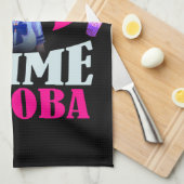 Gewoon een meisje dat van Anime houdt en Boba Theedoek (Quarter Fold)