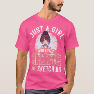 Gewoon een meisje dat van anime houdt en een Shirt
