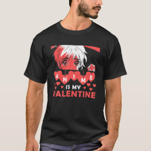 Gewoon een meisje dat van Anime houdt en Kpop Merc T-shirt