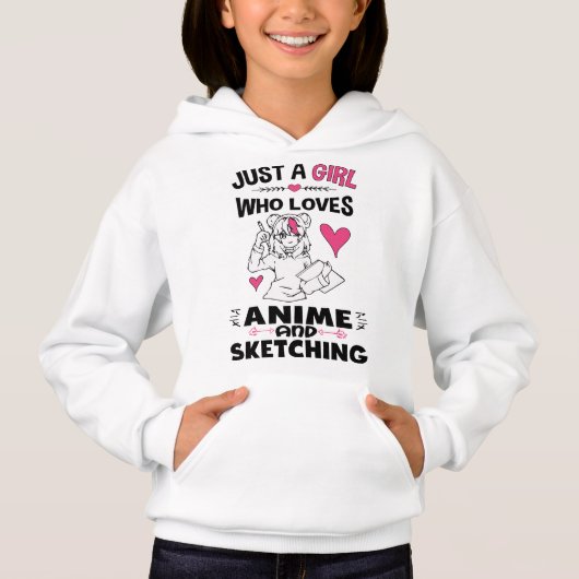 Gewoon een meisje dat van Anime houdt en meisjes k (Voorkant)