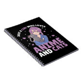 Gewoon een meisje dat van Anime houdt en van Katte Notitieboek (Rechterzijde)