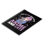 Gewoon een meisje dat van Anime houdt en van Katte Notitieboek (Linkerzijde)