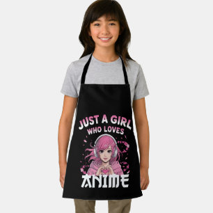 Gewoon een meisje dat van anime houdt schort