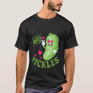 Gewoon Een Meisje Dat Van Augurken Dilligt Vegan T-shirt
