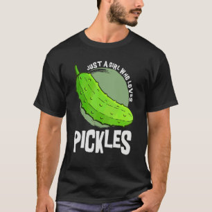 Gewoon Een Meisje Dat Van Augurken Houdt T-shirt