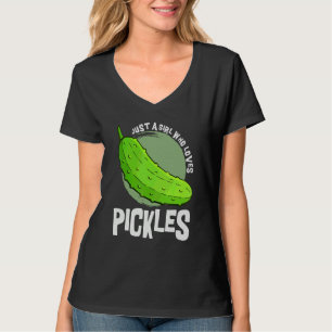 Gewoon Een Meisje Dat Van Augurken Houdt T-shirt
