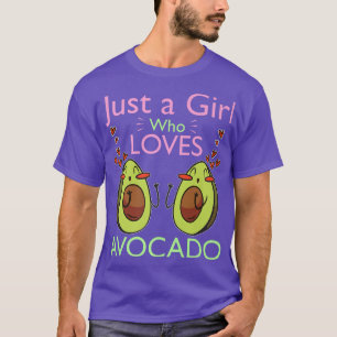 Gewoon een meisje dat van Avocado houdt 640 T-shirt