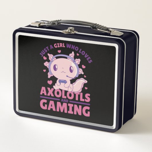 Gewoon een meisje dat van Axolotls houdt en games  (Voorkant)