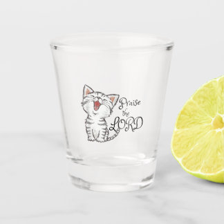 Gewoon een meisje dat van basketbal houdt kinderen shot glas
