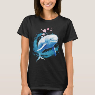 Gewoon een meisje dat van Beluga Whales houdt T-shirt