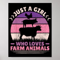 Gewoon een meisje dat van boerderijdieren houdt en