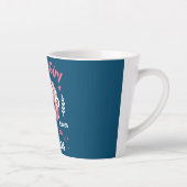 Gewoon een meisje dat van Bubble Tea en Pandas hou Latte Mok (Rechts)