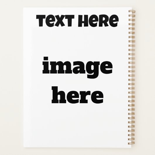 Gewoon een meisje dat van Capybaras houdt Planner (Achterkant)