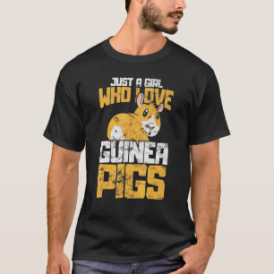 Gewoon Een Meisje Dat Van Cavia Houdt T-shirt