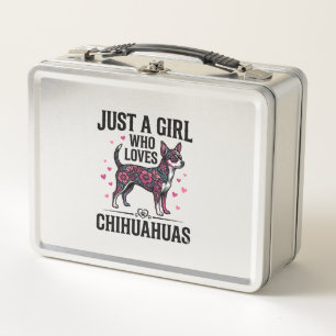 Gewoon een meisje dat van Chihuahuas houdt Vintage