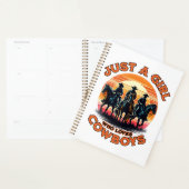 Gewoon een meisje dat van cowboys houdt planner (Display)