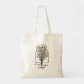 Gewoon een meisje dat van Daisies Wildbloemen houd Tote Bag (Voorkant)