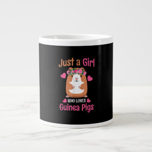Gewoon een meisje dat van de cavia's houdt, de koe extra grote beker
