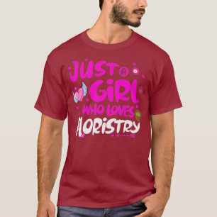 Gewoon een meisje dat van de griekse premie houdt t-shirt