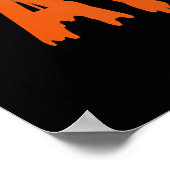 Gewoon een meisje dat van de hippet Dog en Hallowe Poster (Hoek)